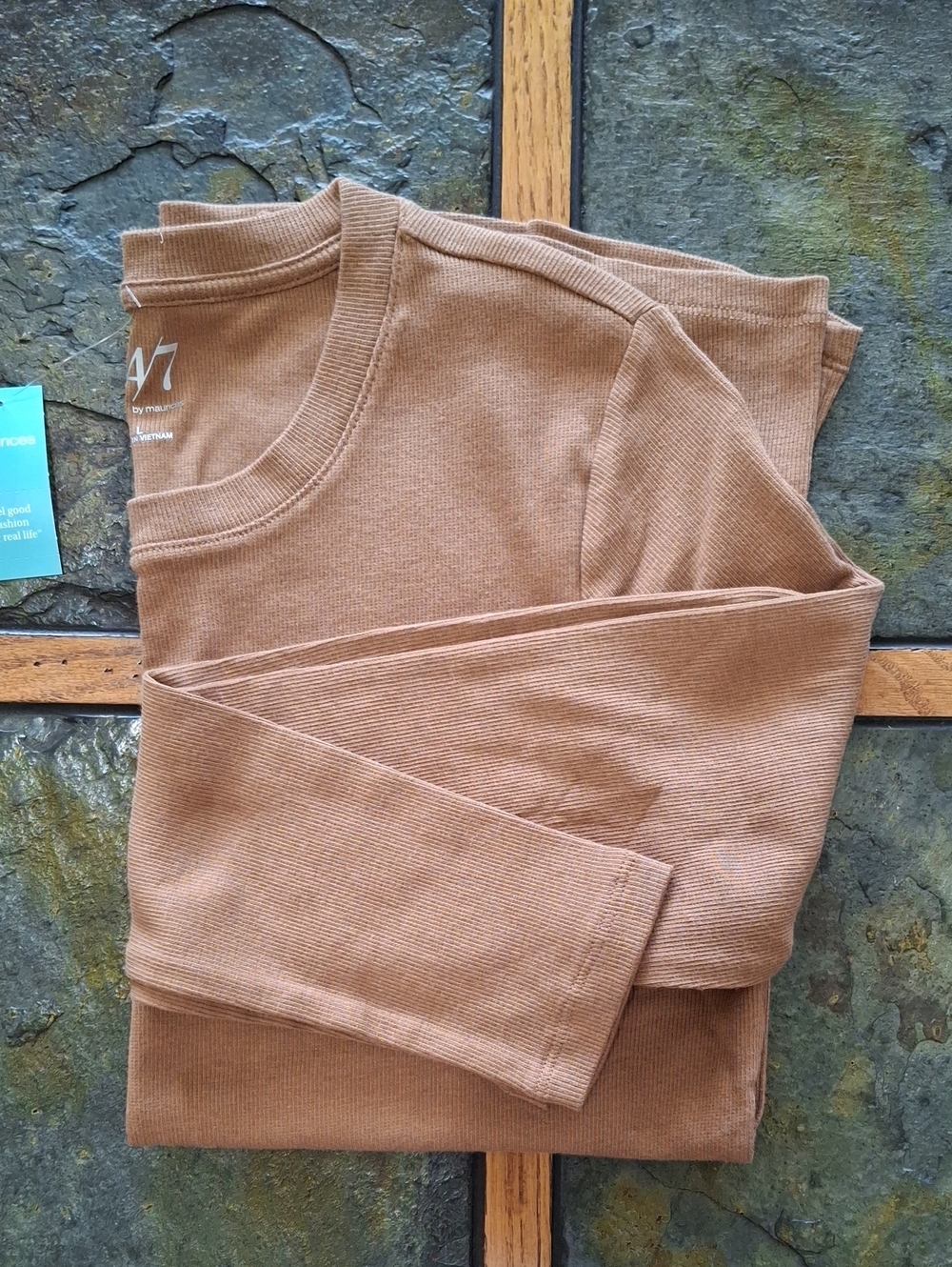 Maurices 24/7 Lightweight Thermal In Camel/Tan